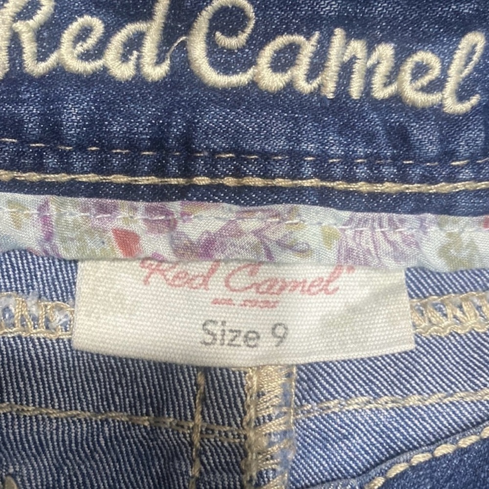 Red Camel Blue Jean Shorts for Women